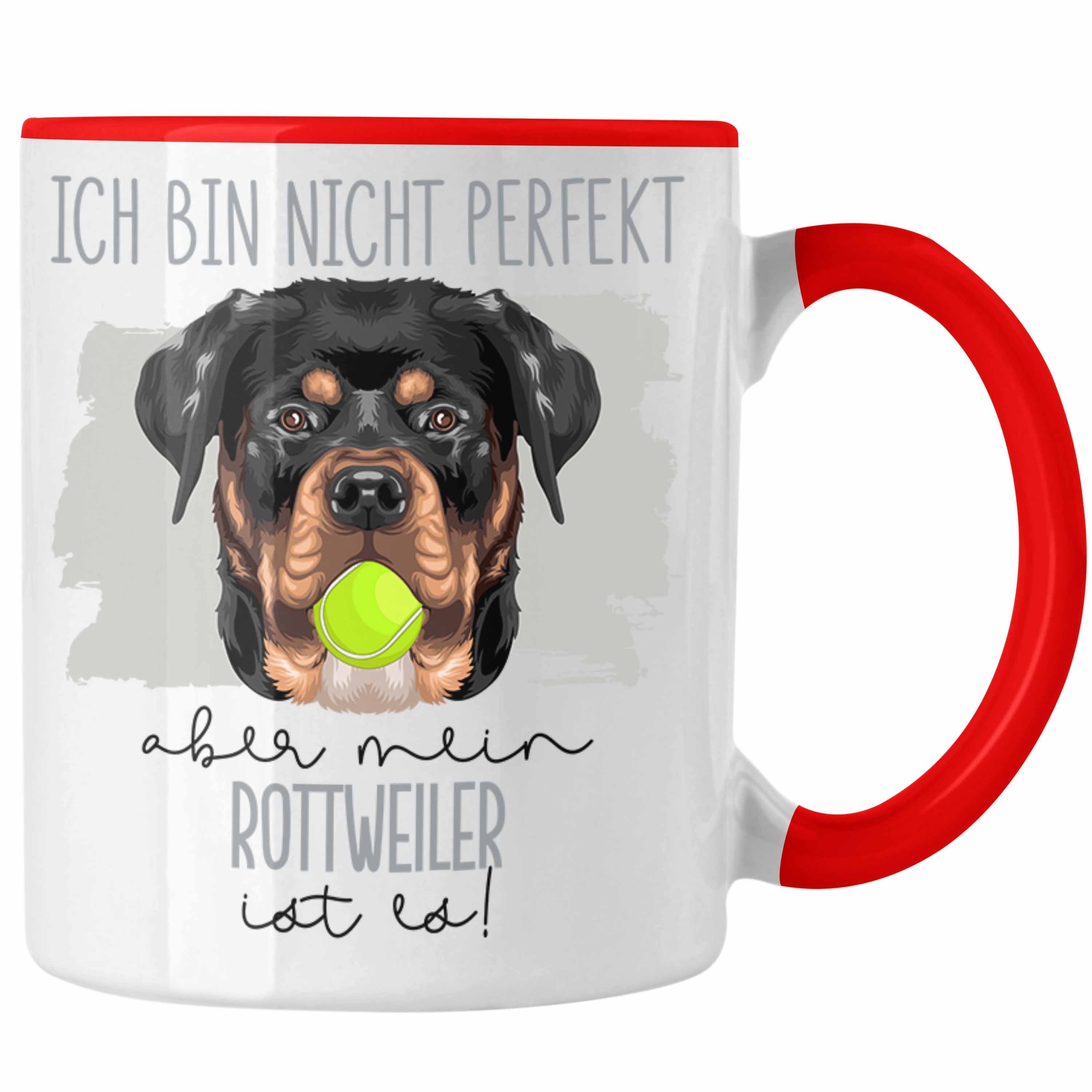 Trendation Tasse Rottweiler Besitzer Geschenkidee Geschenk Tasse Spruch Lustiger Besitz