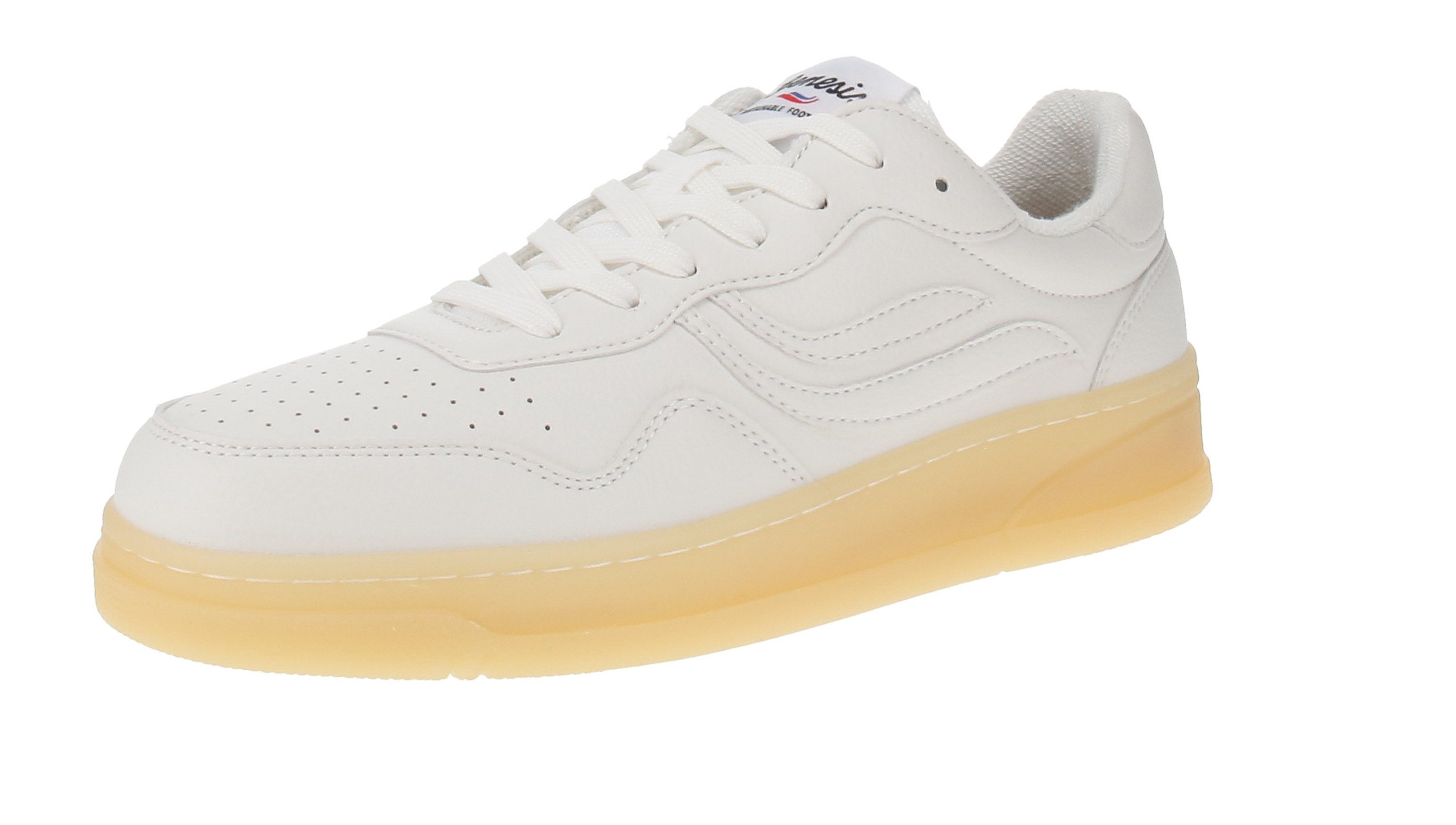 Genesis Footwear 1005261 G-Soley 2.0 Hevea Rubber White-White Sneaker