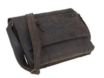 Greenburry Umhängetasche Vintage Revival, Schultertasche, Messengerbag, für Herren, für Damen, Vintage Leder