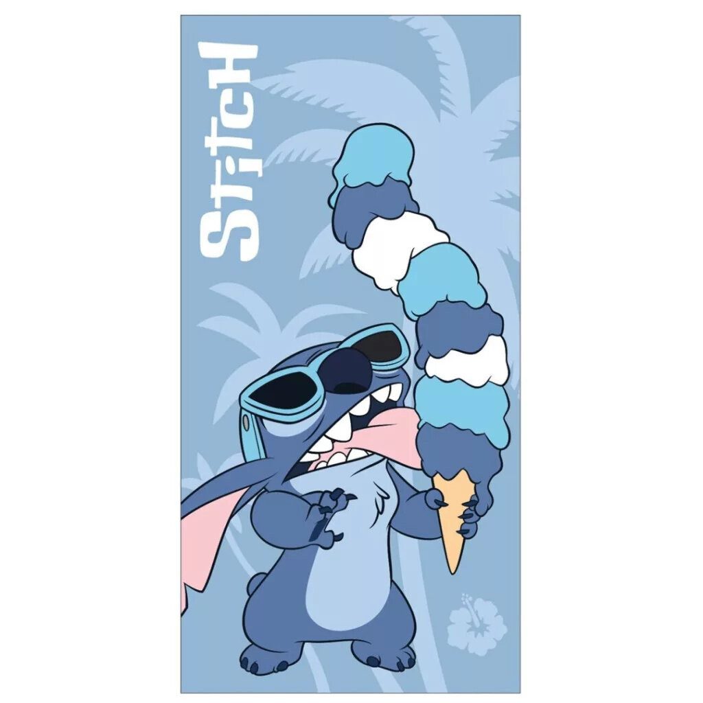 Lilo & Stitch Badetuch Disney Lilo und Stitch Ice Cream Strandtuch 70x140cm günstig online kaufen