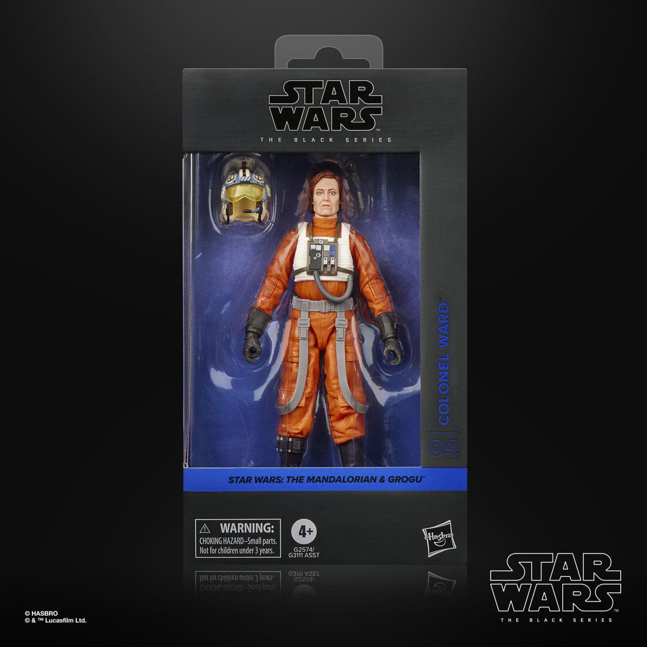 Hasbro Actionfigur Star Wars: The Mandalorian & Grogu Black Series Actionfigur Colonel Wa
