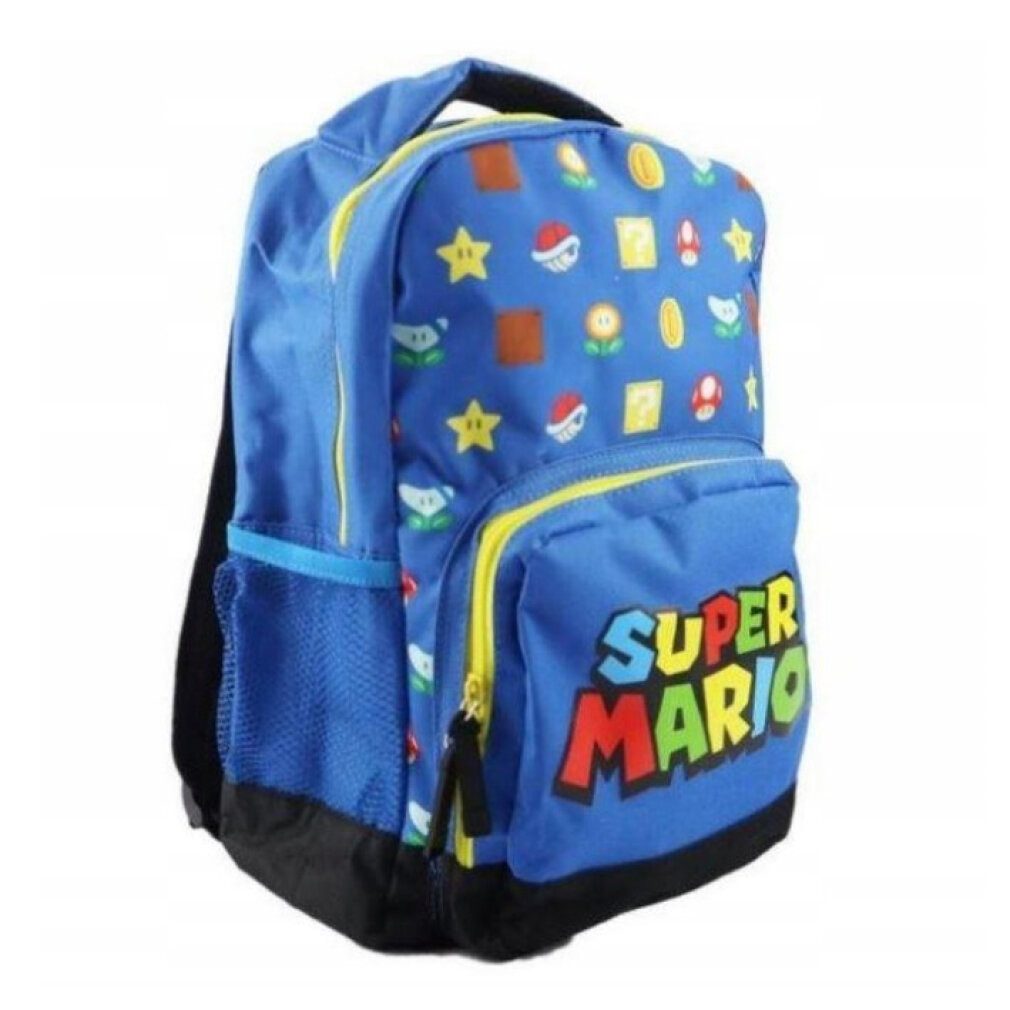 B.M. Fashion Rucksack VProDeti Super Mario Level-Up Rucksack, Tasche 35 cm