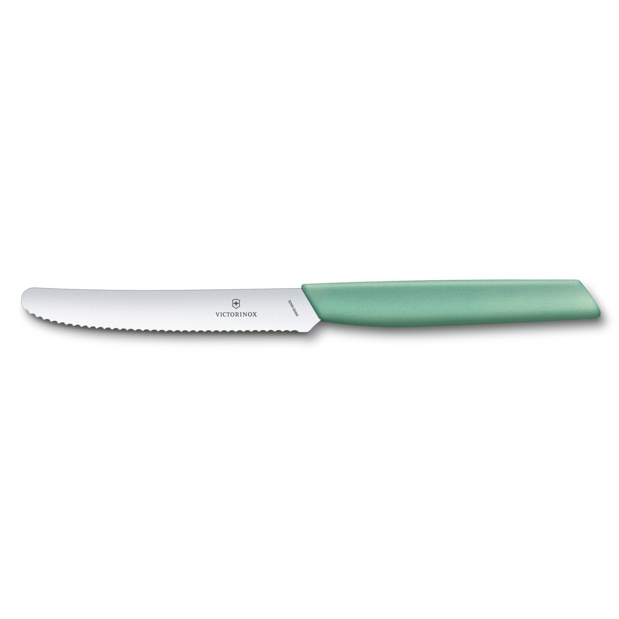Victorinox Tafelmesser Swiss Modern Tafelmesser, 11cm, Wellenschliff (1 Stück)