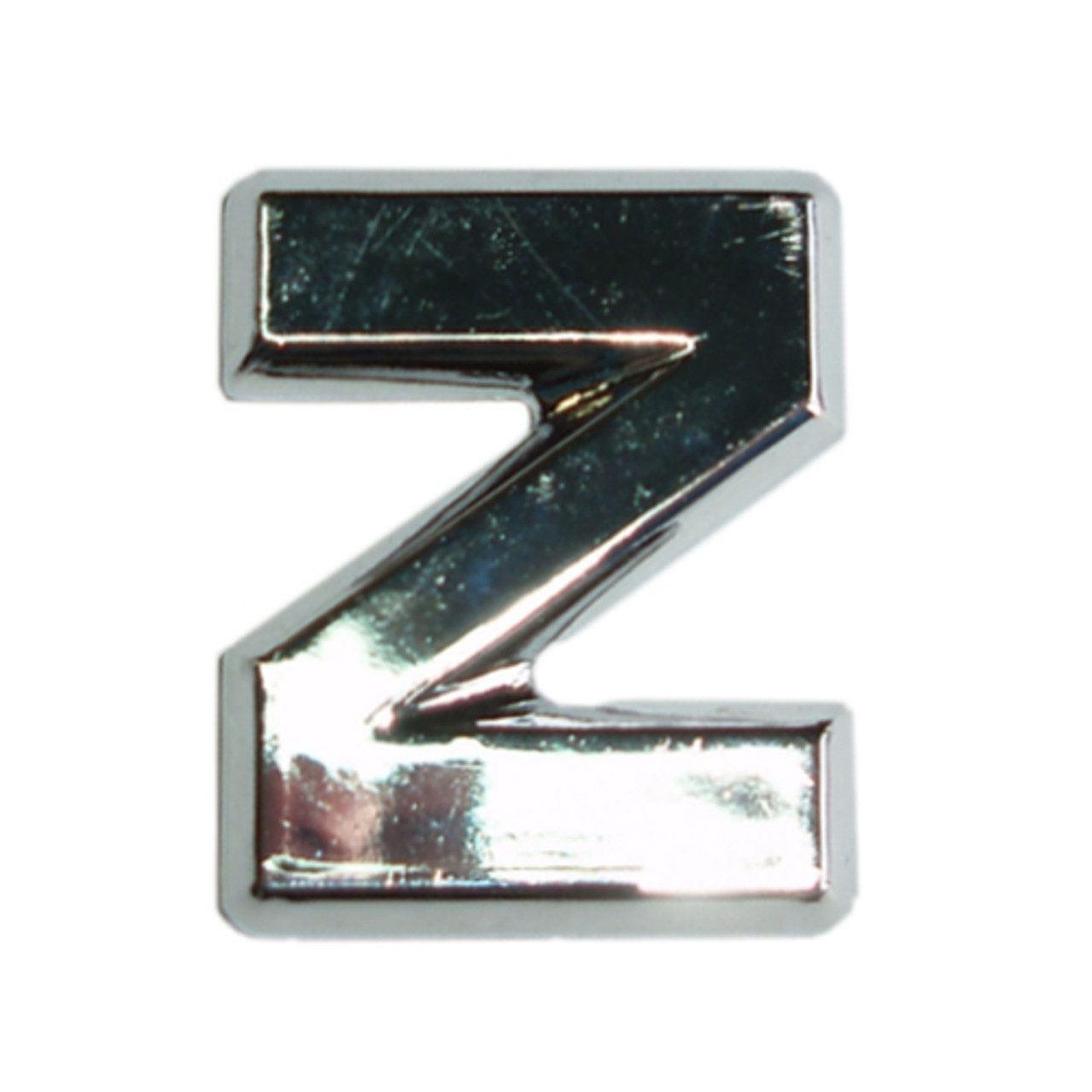 Hermann Schütz Aufkleber Hermann Schütz 3D-Relief-Chrome-Buchstabe Z