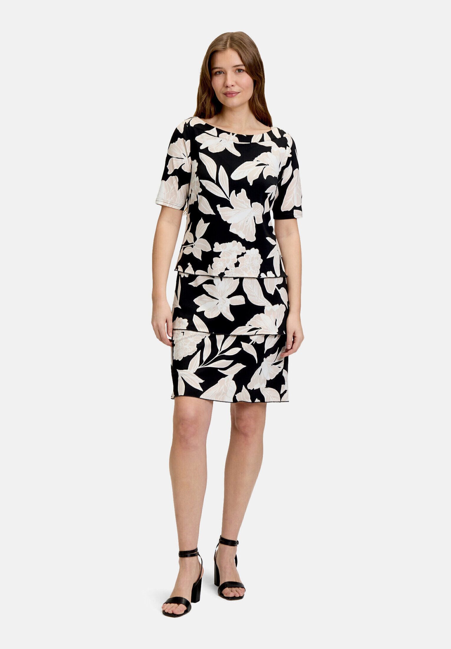 Betty Barclay Sommerkleid Damen kurzarm Druck
