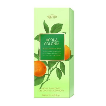 4711 Acqua Colonia Duschgel Blood Orange & Basil Aroma Shower Gel with Bamboo Extract