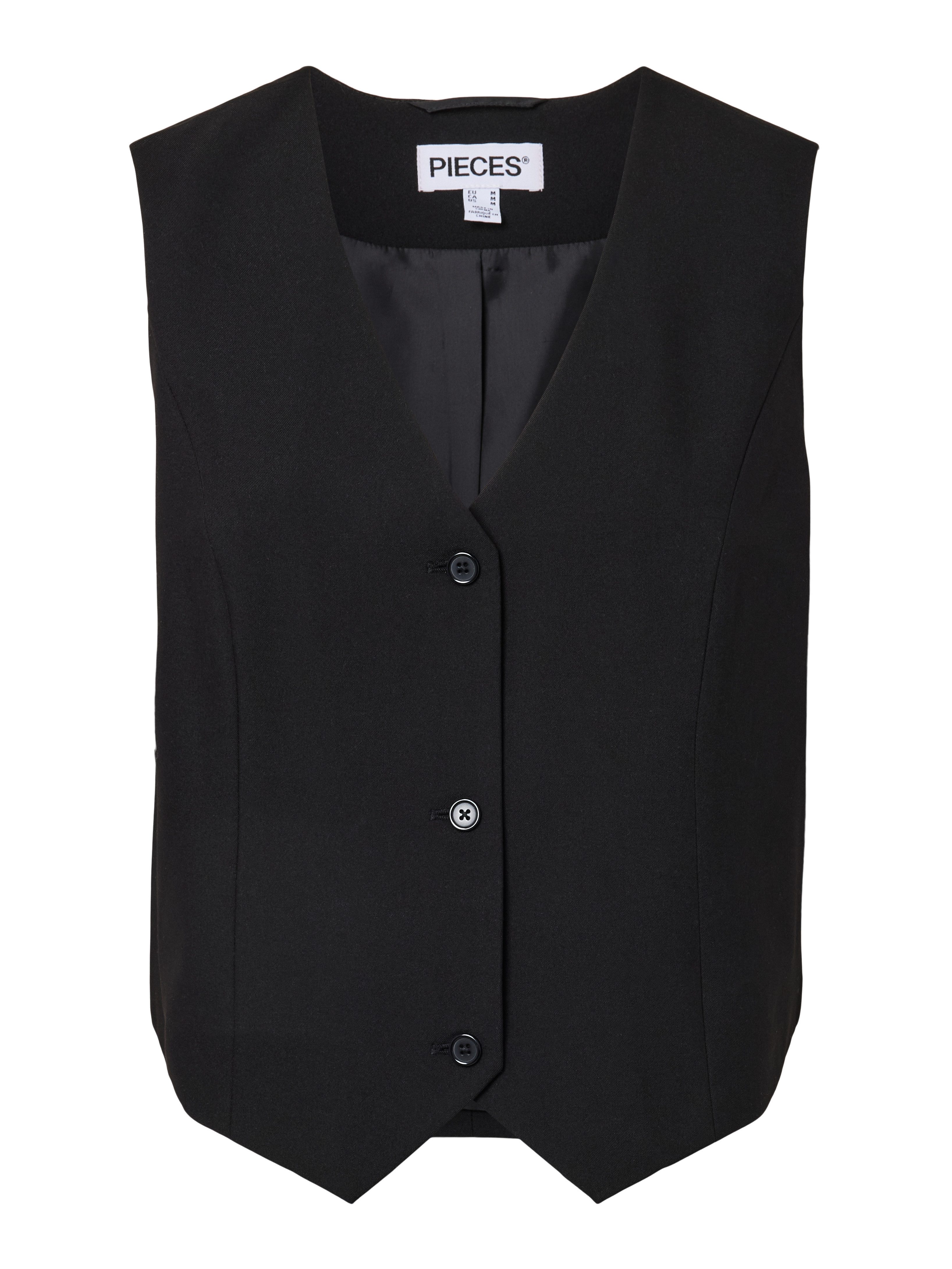 pieces Anzugweste PCBOSELLA VEST NOOS BC Materialmix – Bild 5 von 5