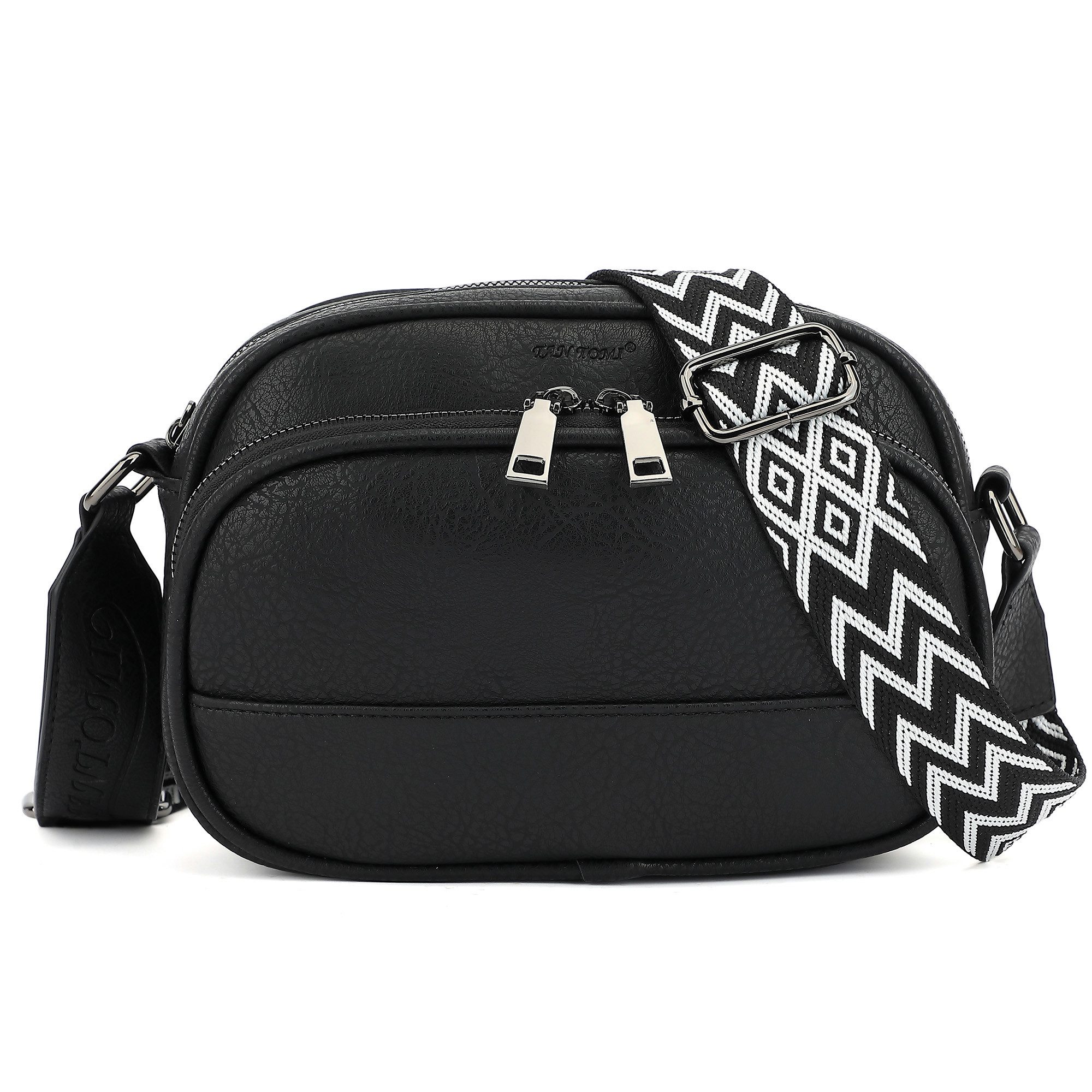 TAN.TOMI Schultertasche Damen Umhängetasche mittelgroß Handtasche mit Verst günstig online kaufen