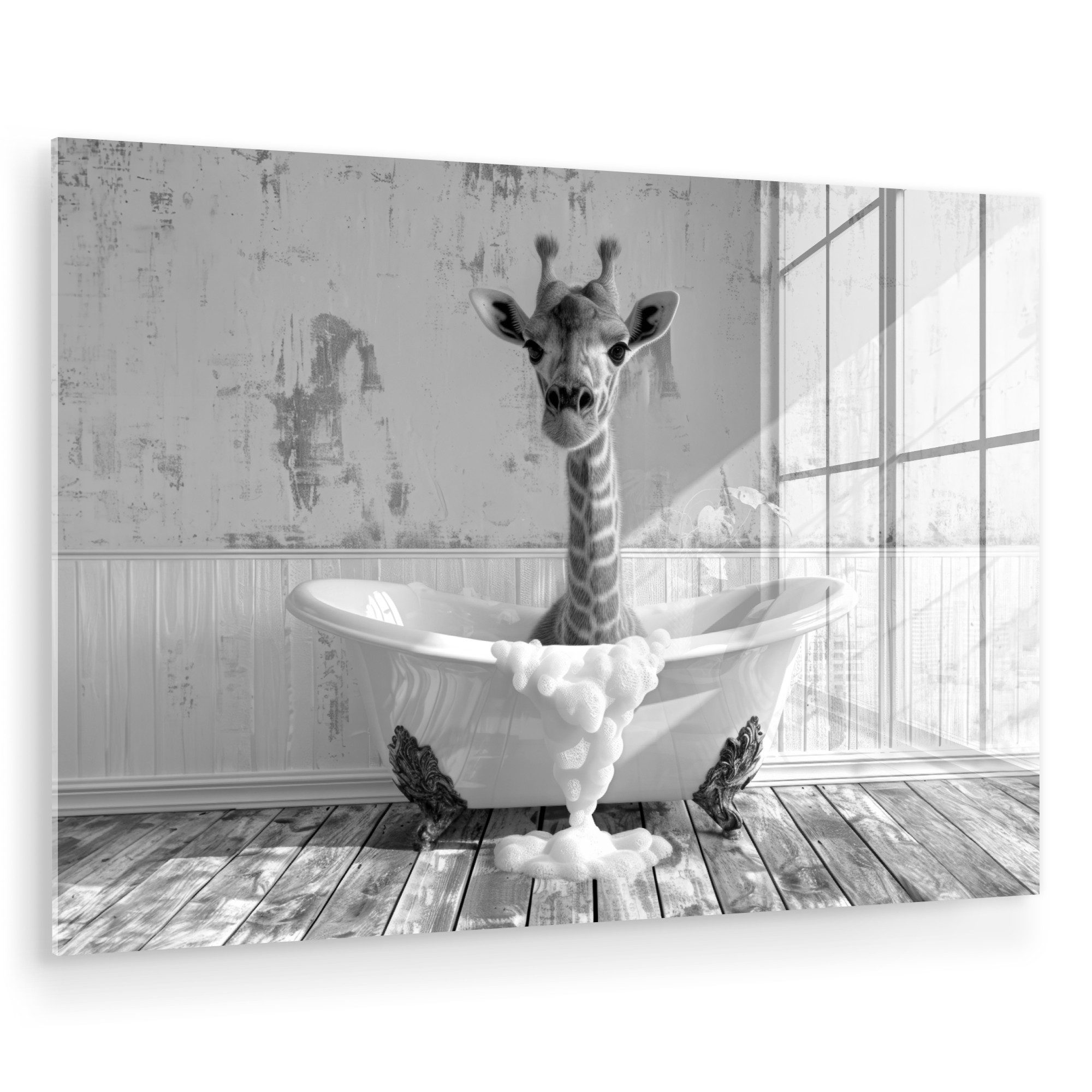 MuchoWow Acrylglasbild Giraffe - Tier - günstig online kaufen