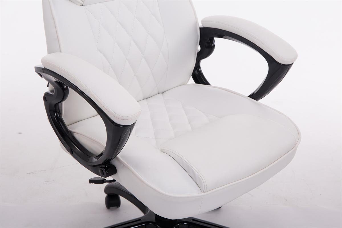 XXX BIG weiß höhenverstellbar Chair Gaming CLP Kunstleder, drehbar und