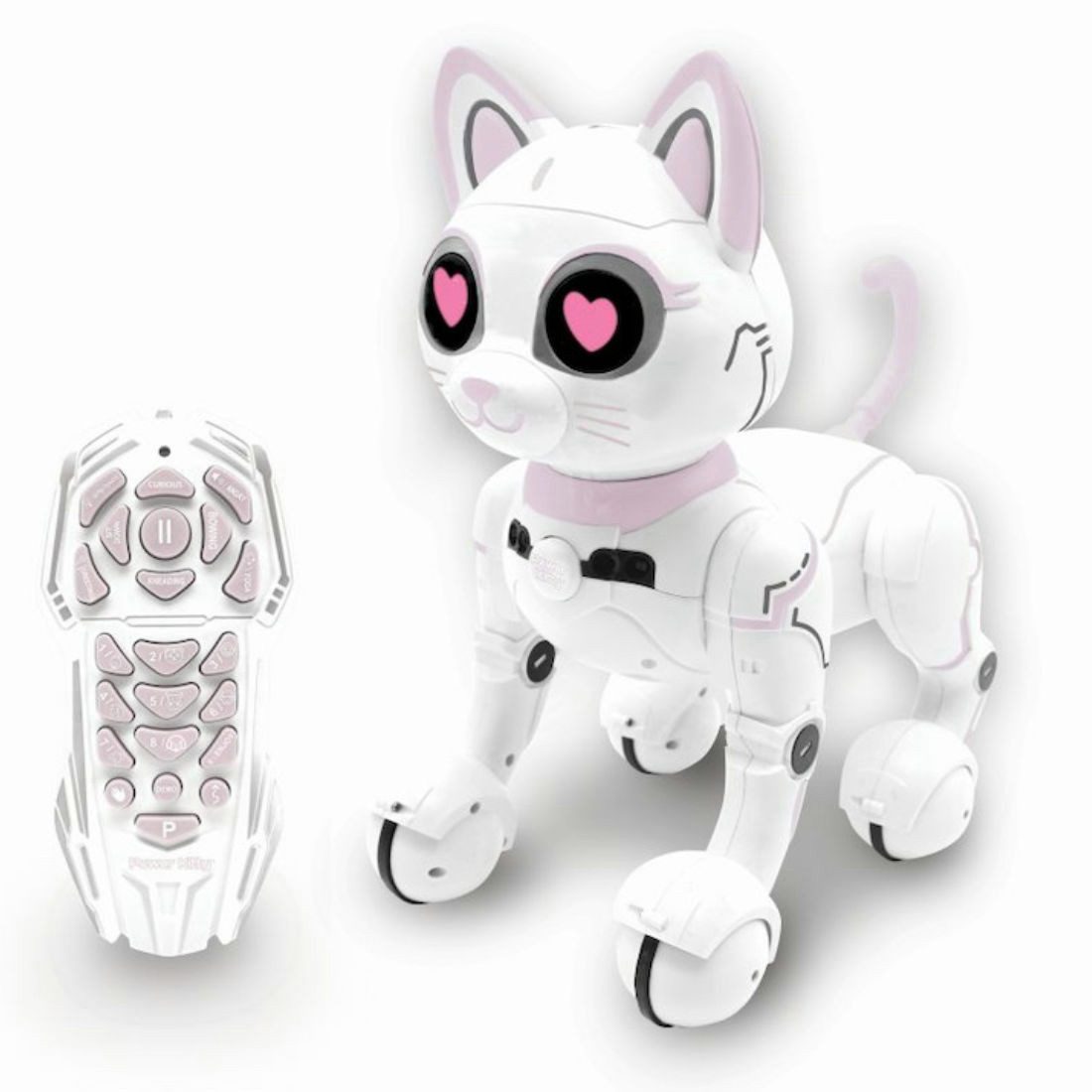 Lexibook® Roboter Power Kitty Roboter Katze mit Programmierfunktion Licht und Sound