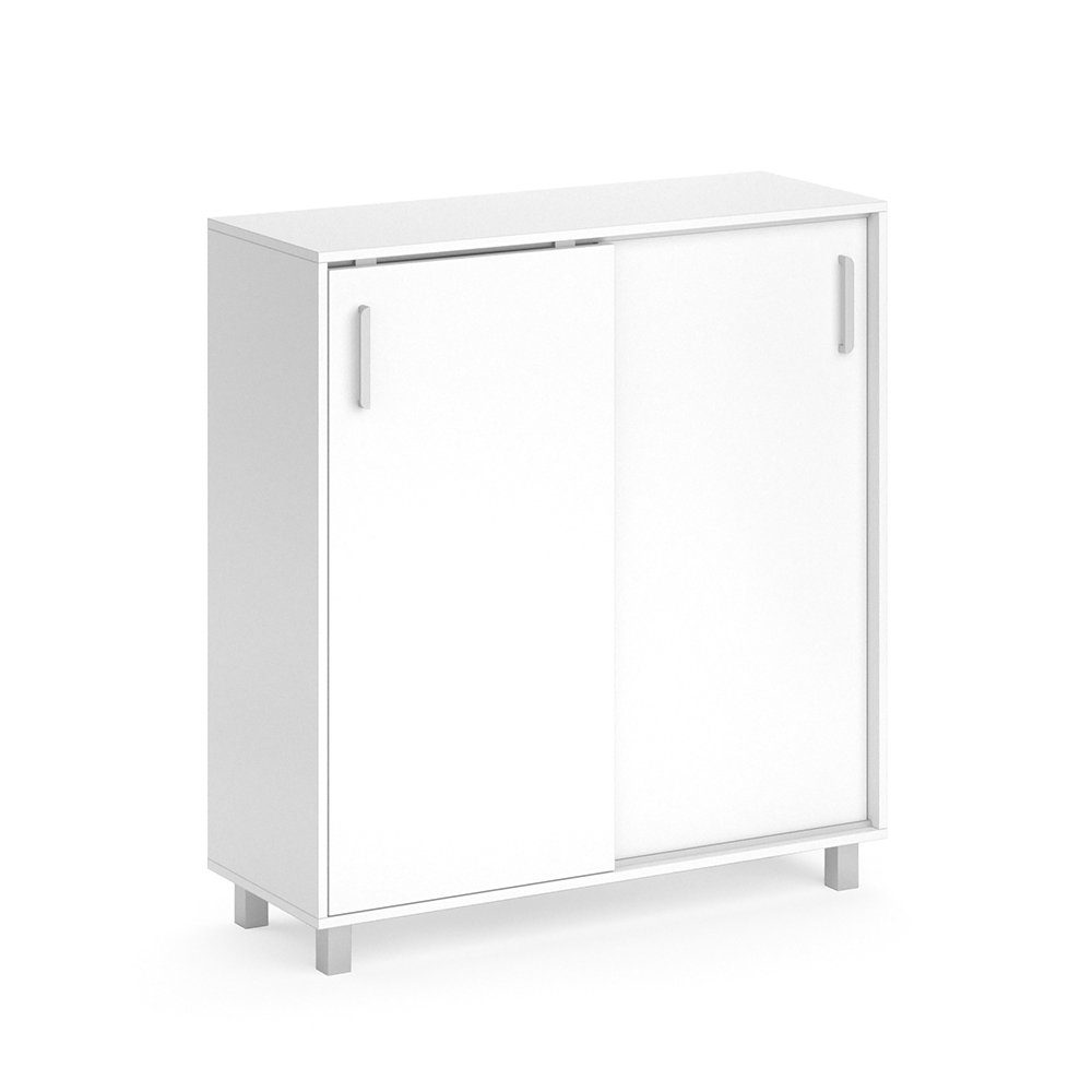 Vicco Schuhschrank Viva, Weiß, 100 x 108 cm günstig online kaufen