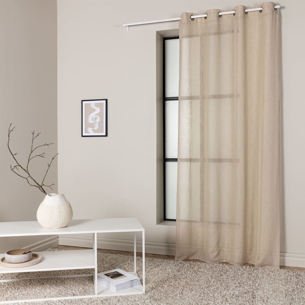 (1 Venture Polyester Vorhang 240x140 Beige, cm Gardine Home, Kaya St)