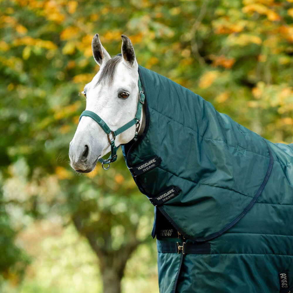 Pferde-Halsteil Horseware Amigo Ripstop Insulator Stable Hood 200g