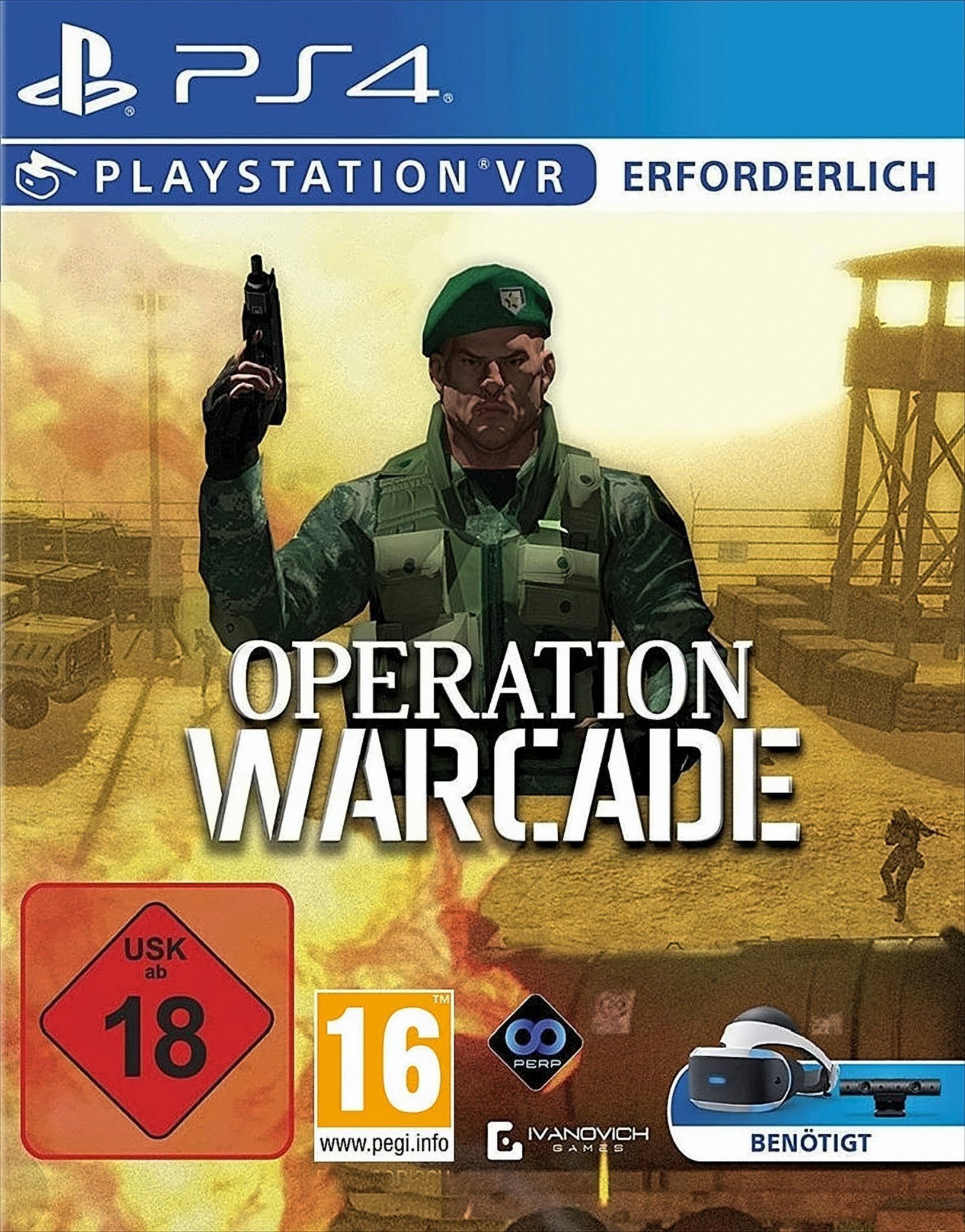 Operation Warcade PS4 (VR Only), Playstation 4