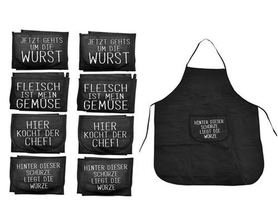 HAC24 Kochschürze Latzschürze Grillschürze Küchenschürze Backschürze günstig online kaufen