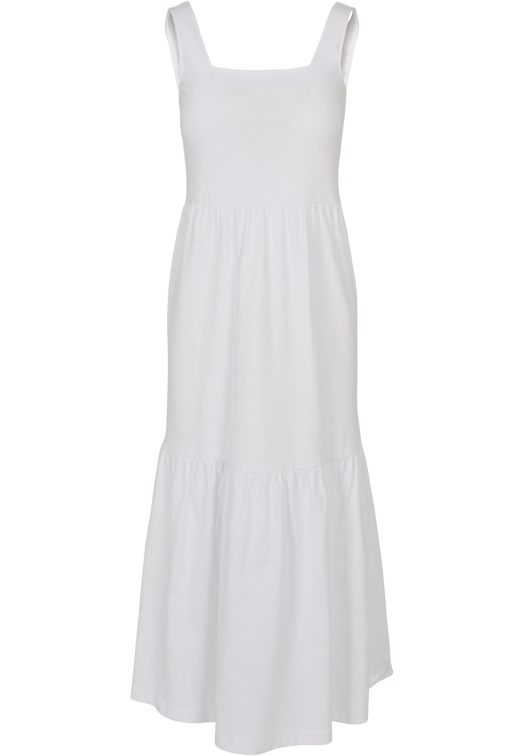 Shirtkleid Urban Classics Damen Ladies 7/8 Length Valance Summer Dress