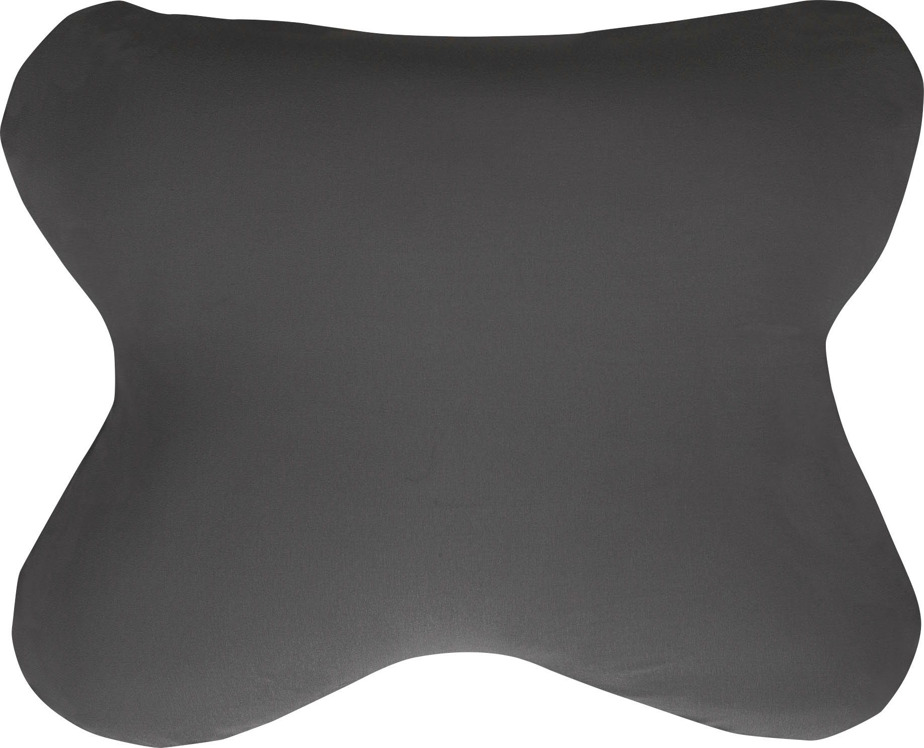 Kissenbezug »Ombracio Edel-Zwirn-Jersey«, Kneer (1 Stück), Kissenbezug für  Stützkissen, flexible Kissenhülle mit Reißverschluss