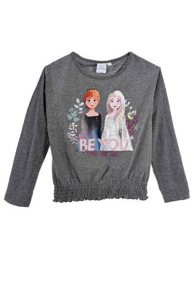 Disney Frozen Langarmshirt »Eiskönigin Anna & Elsa Kinder Mädchen Oberteil Longsleeves Shirt«
