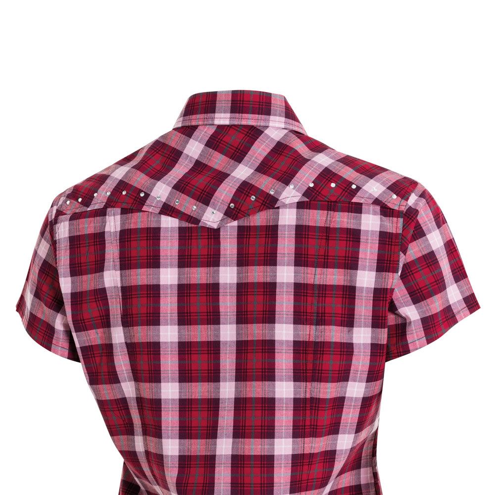 Stars & Stripes Kurzarmbluse Westernbluse Doreen günstig online kaufen