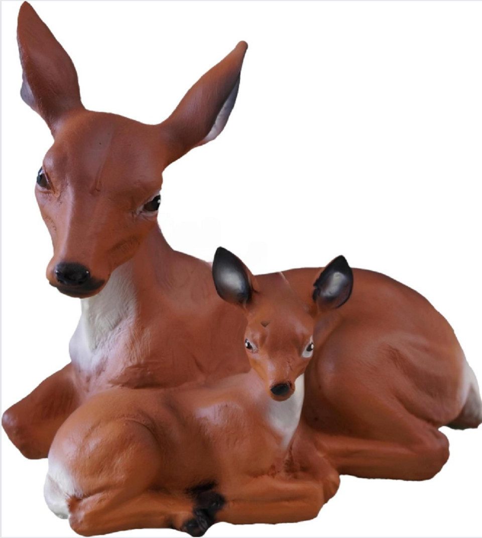 Xlmoebel Tierfigur Gartenstatue Eule aus hochwertigem Material in modernem Design (Rogen Material: Kunststoff 21 x 22 cm Höhe), Hergestellt in Europa