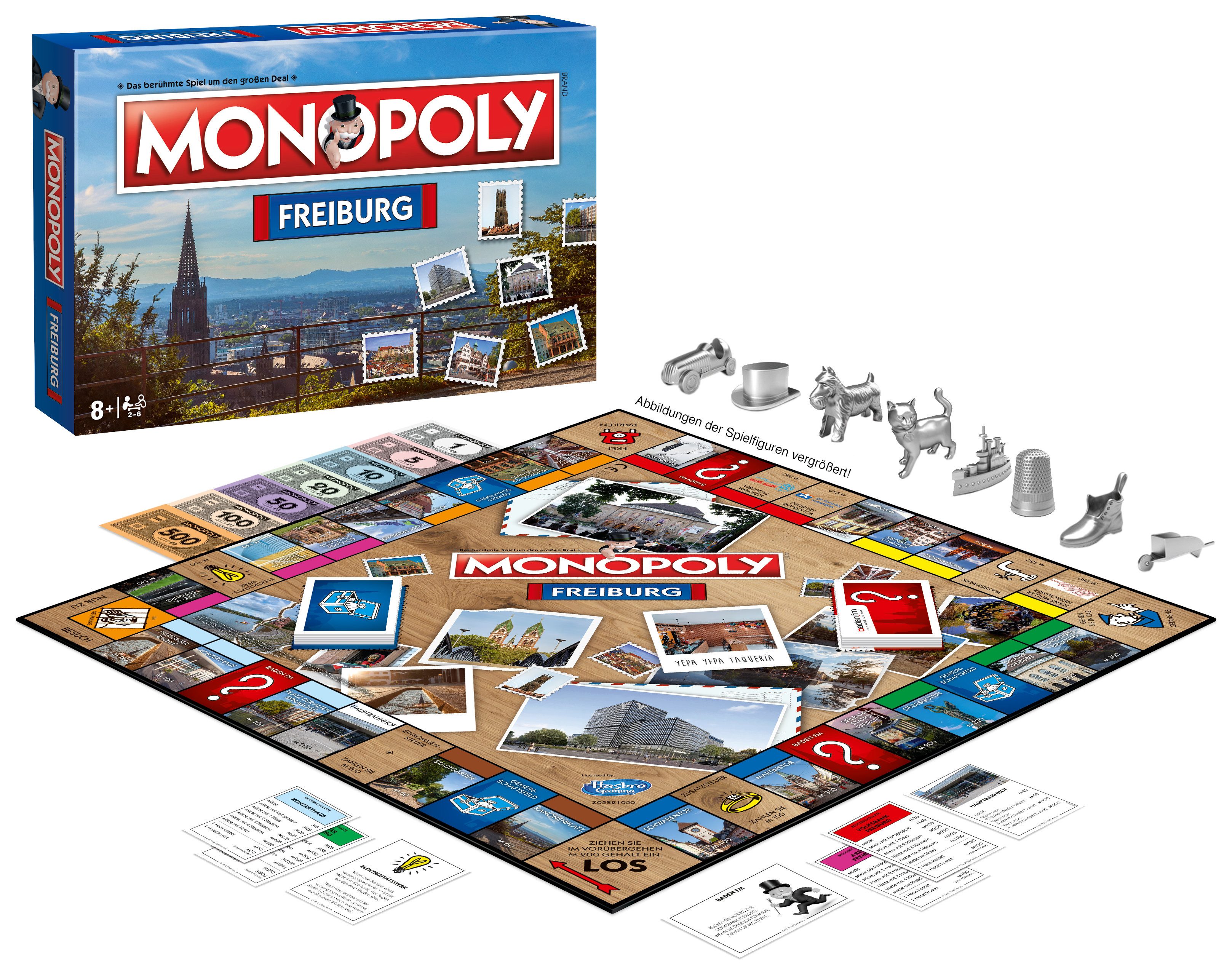 Winning Moves Spiel Monopoly Freiburg, Brettspiel