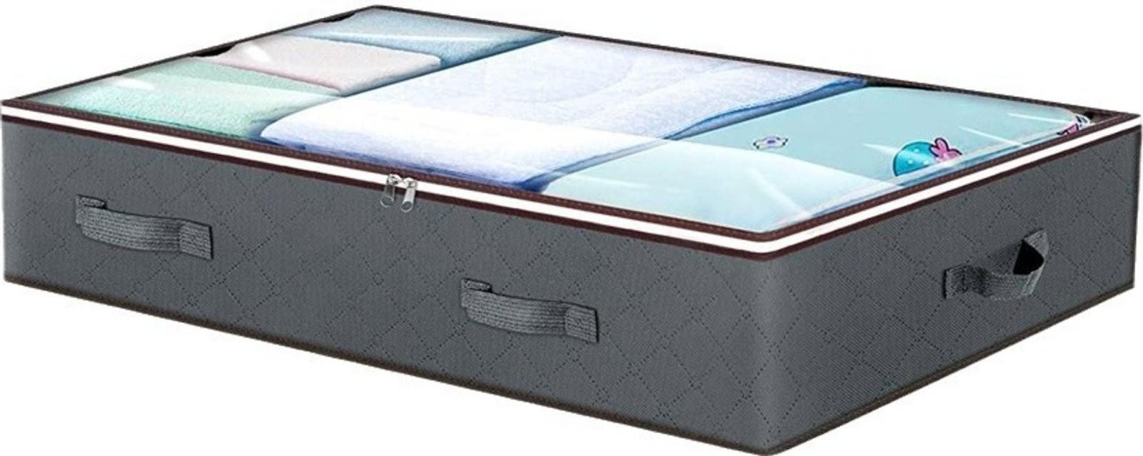 FELIXLEO Unterbettkommode Unterbett Aufbewahrungsbox 3 Set Unterbettkommode