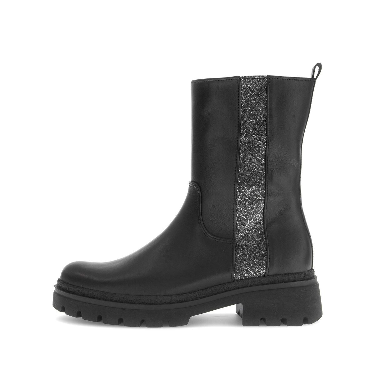 Gabor Sportliche Stiefelette Materialmix Leder Stiefelette günstig online kaufen