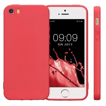 kwmobile Handyhülle Hülle für Apple iPhone SE (1.Gen 2016) / 5 / 5S, Hülle Silikon - Soft Handyhülle - Handy Case Cover