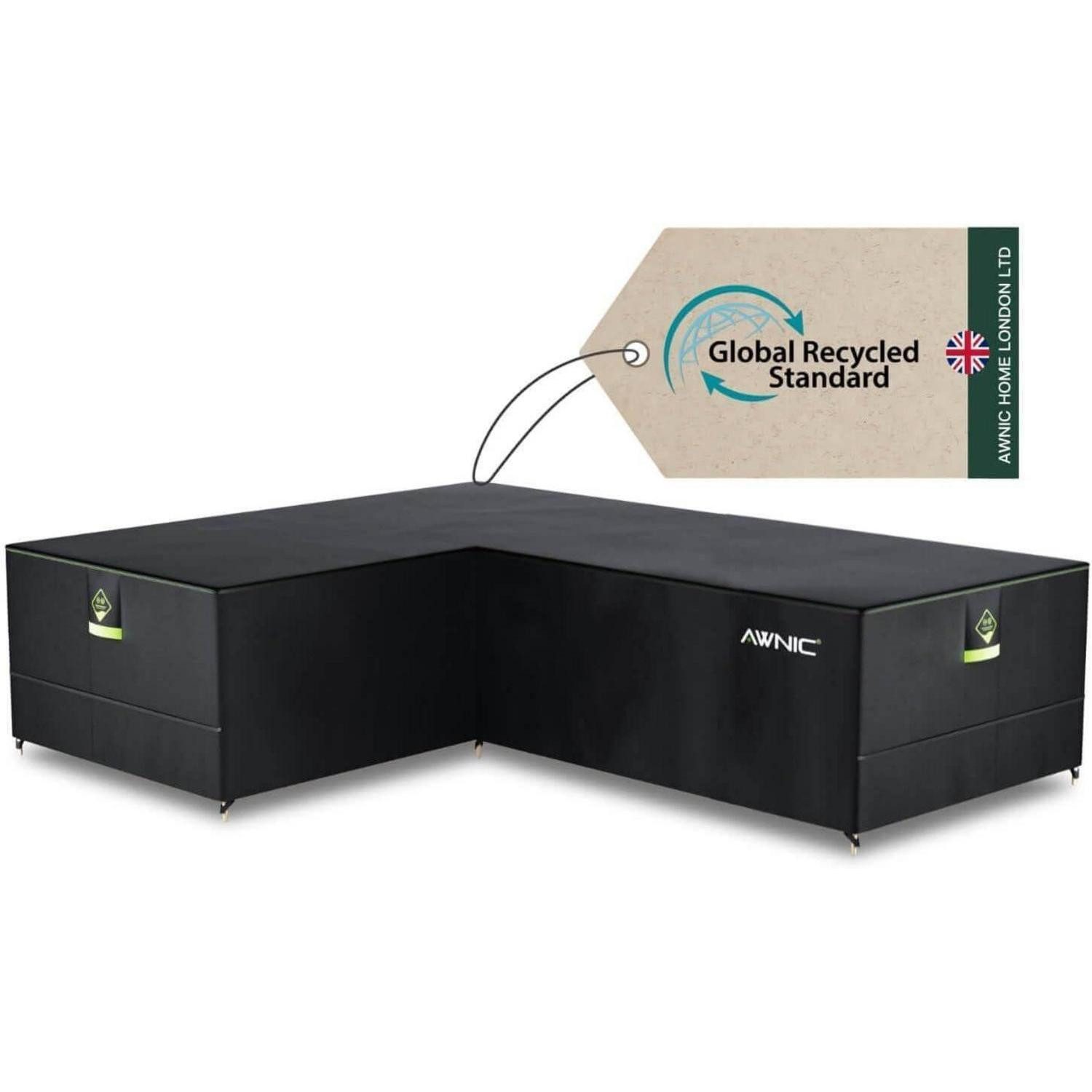 LuxusKollektion Ecksofahusse L-Form Sofa Abdeckung wasserdicht