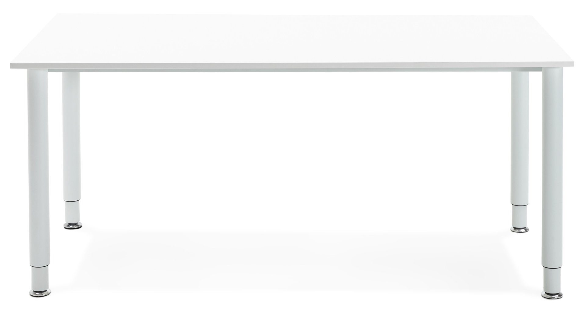 Kokoon Design Schreibtisch BURO Weiß | Reinweiß
