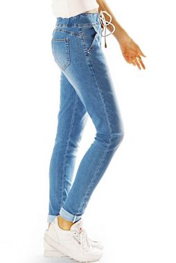 be styled Slim-fit-Jeans Hüftige Low Waist Slim Fit Jeans Stretch Hose - Bequem - Damen - j39l mit Stretch-Anteil