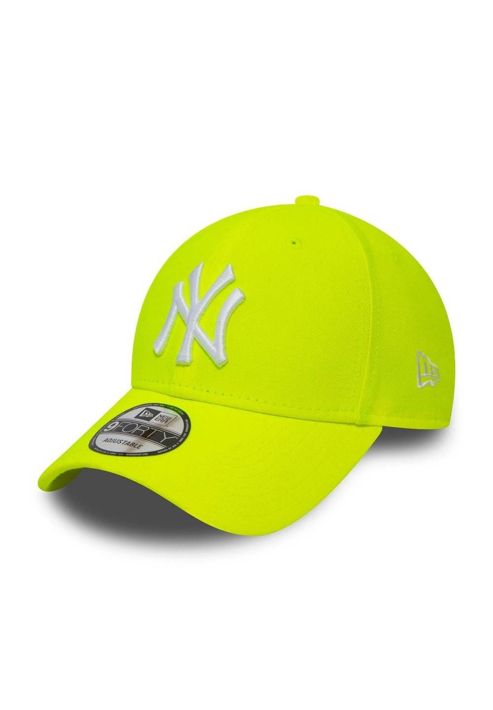 New Era Baseball Cap New York Yankees Neon Pack Yellow 9Forty Adjustable Cap New Era (1-St)