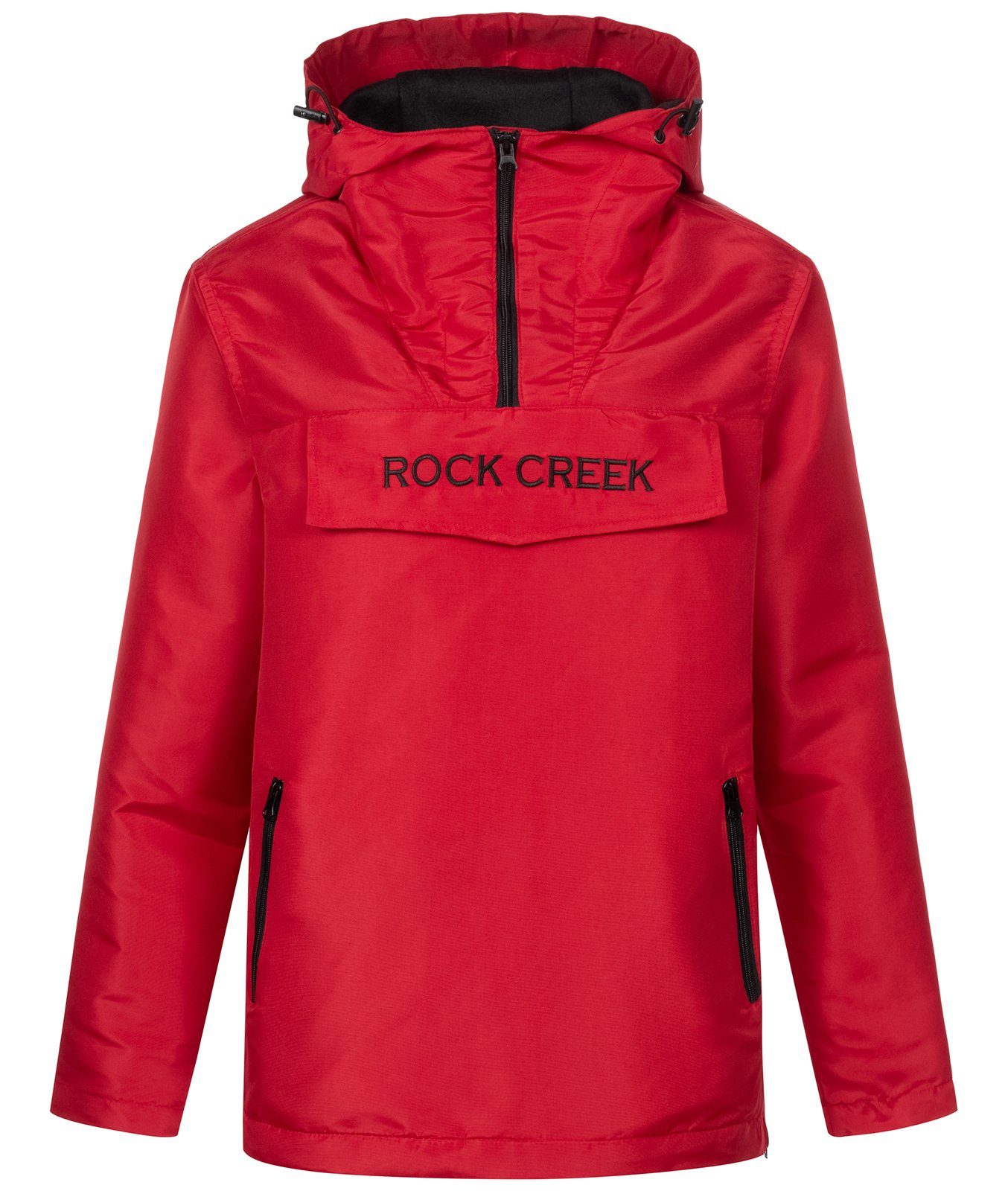 Damen Windbreaker Windbreaker Rot Anorak Rock D-474 Creek