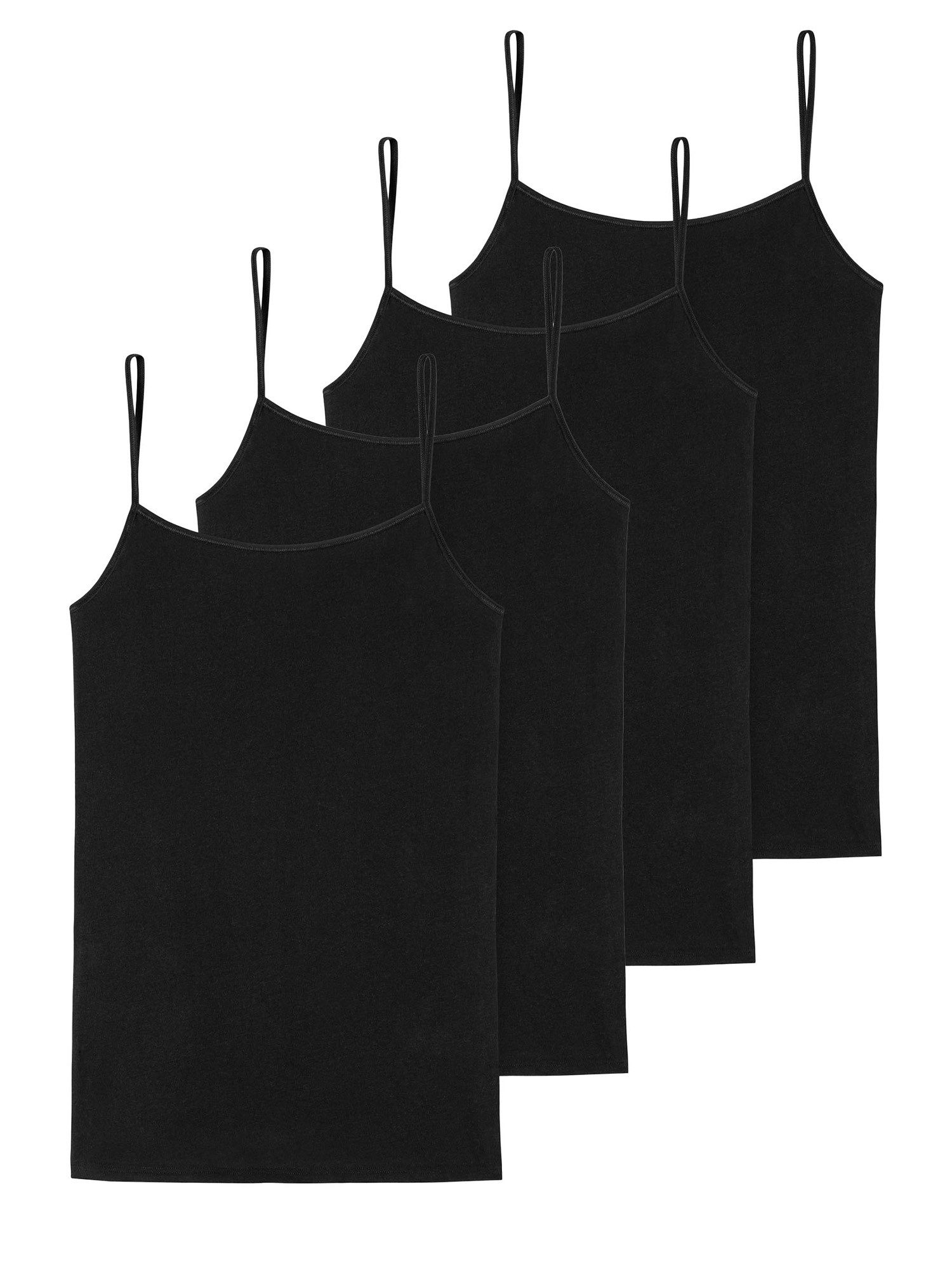 Schiesser Spaghettitop 95/5 Organic Cotton (4-tlg) günstig online kaufen