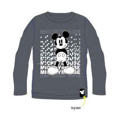 Disney T-Shirt langärmeliges Mickey Mouse T-Schirt "Past - Present - Future"