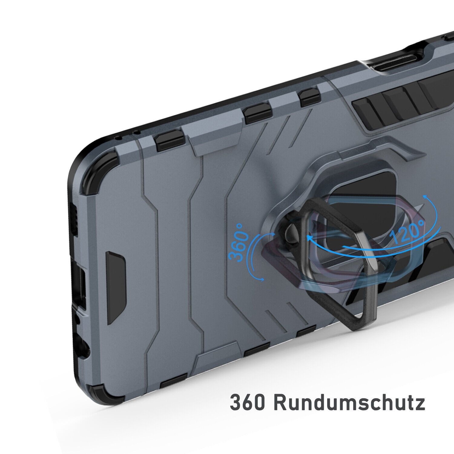 betterfon Smartphone-Hülle Handytasche für Xiaomi Ring Case Schutzhülle Back Cover TPU Outdoor, Premium 3-Schicht-Hülle: Stoßfest, kratzresistent & passgenau