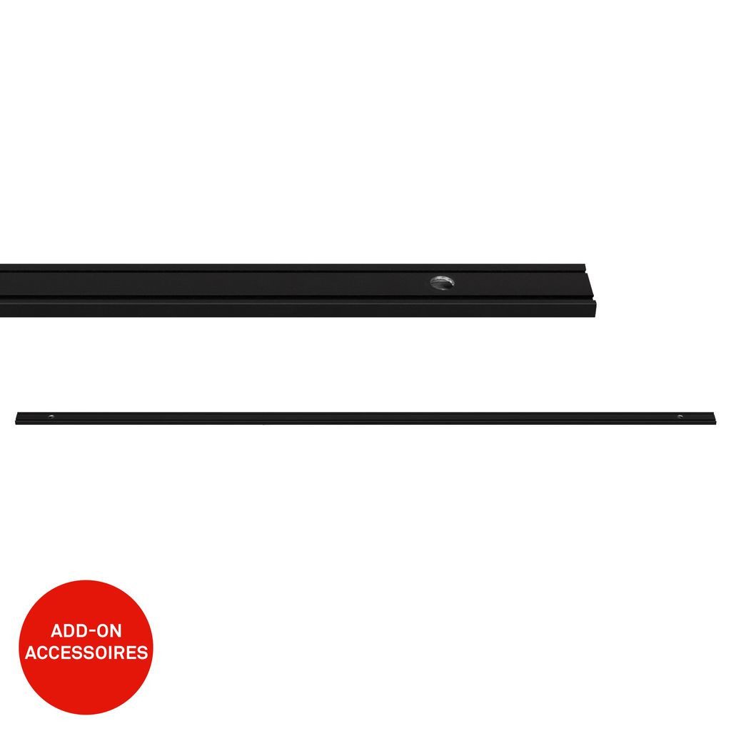 Briloner Leuchten LED Deckenleuchte 8028005, LED fest integriert, Stromschiene 1m Schwarz Schienensystem Luxtrail Wohnzimmer Büro Küche