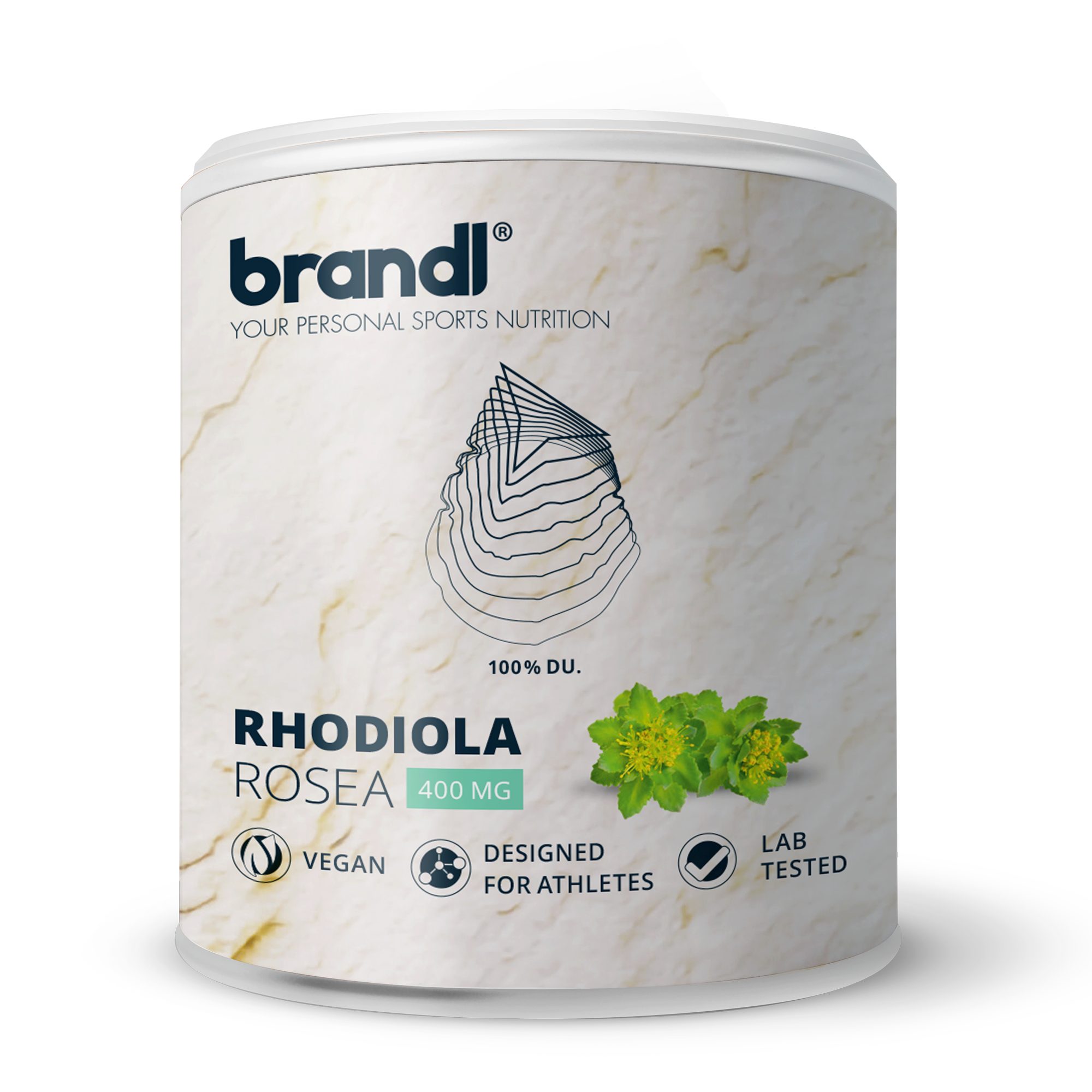 Brandl Nutrition brandl® Rhodiola Rosea Extrakt (Rosenwurz), Premium-Qualität Kapseln