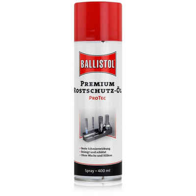 Ballistol Multifunktionsöl Ballistol Premium Rostschutz-Öl ProTec Spray 400ml - Ohne Silikon (1er