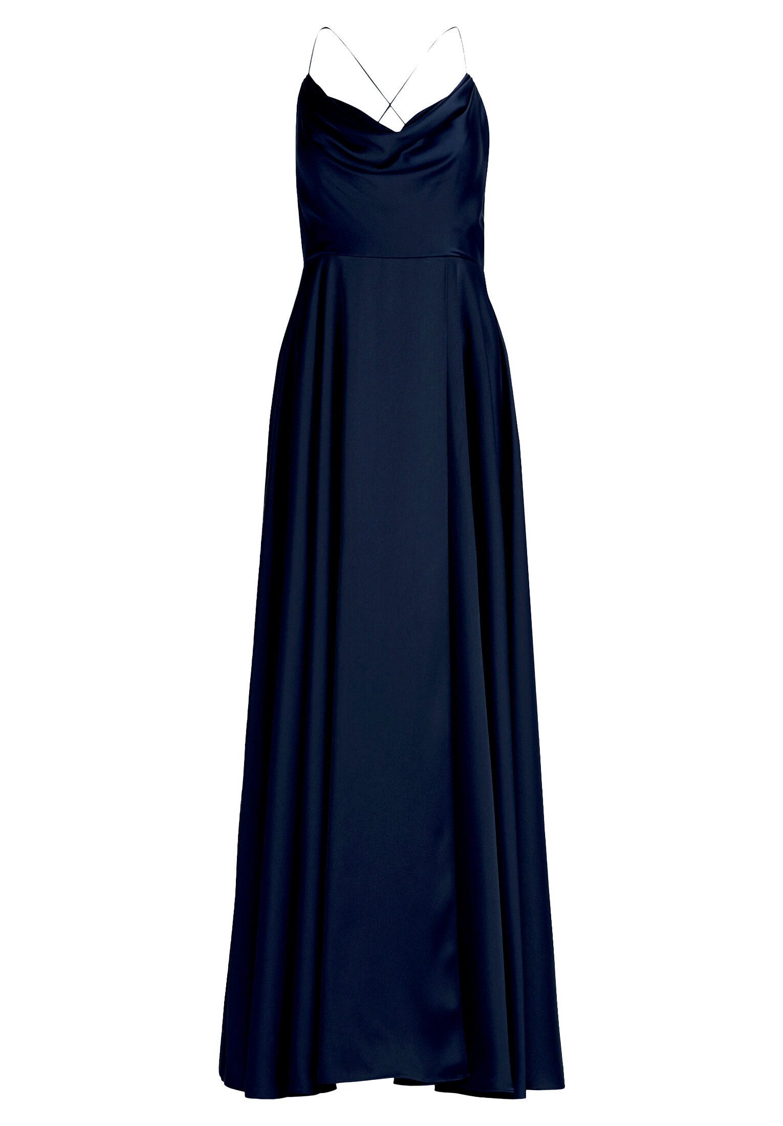Vera Mont Abendkleid Damen mit Wasserfallausschnitt Material