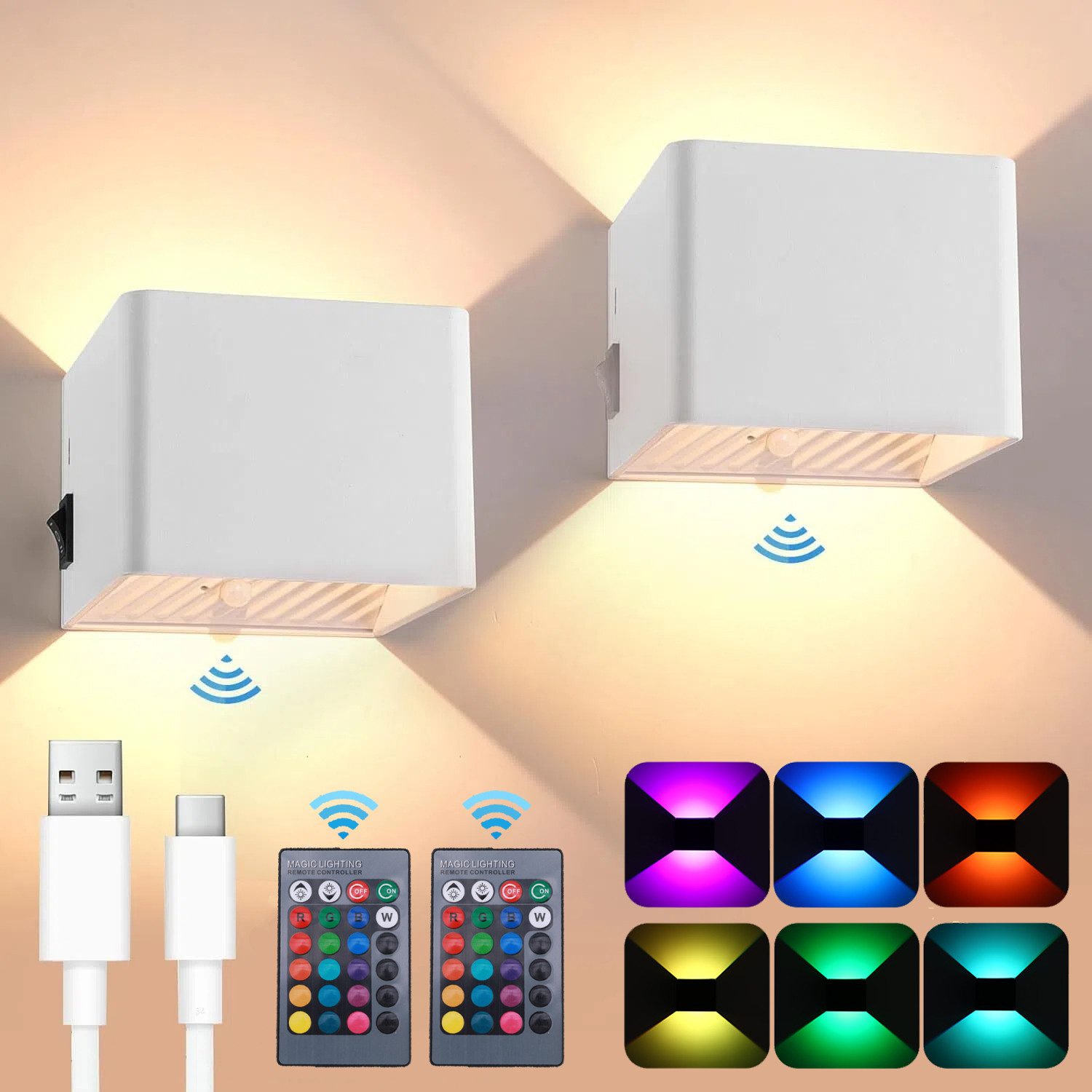 BlingBin LED Wandleuchte 5W Akku LED günstig online kaufen