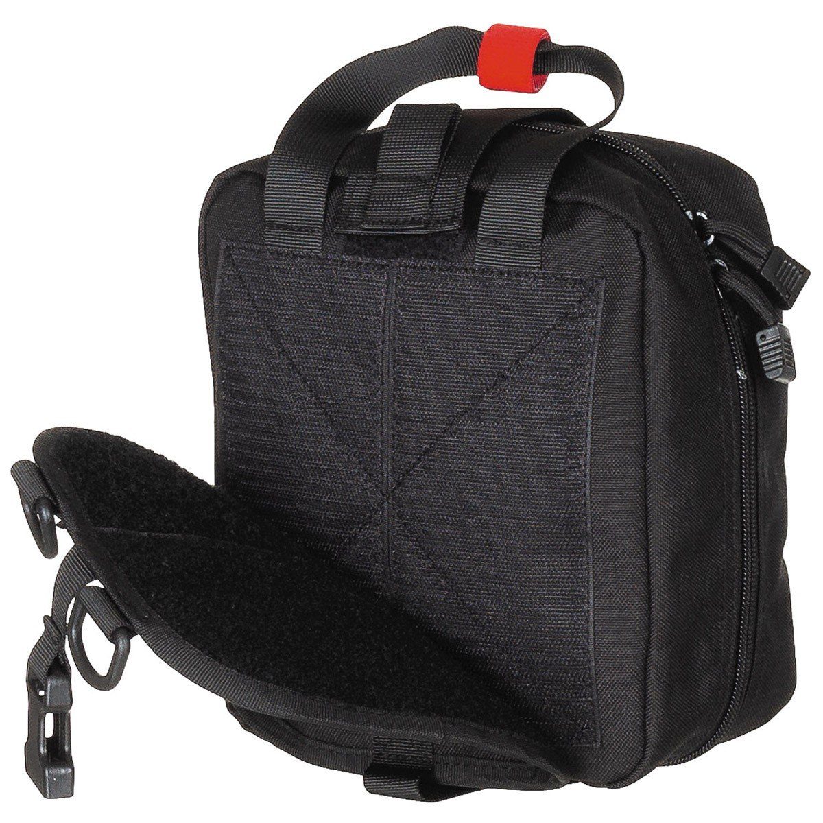 MFH Umhängetasche Tasche, Erste-Hilfe, groß, MOLLE, schwarz (Packung)