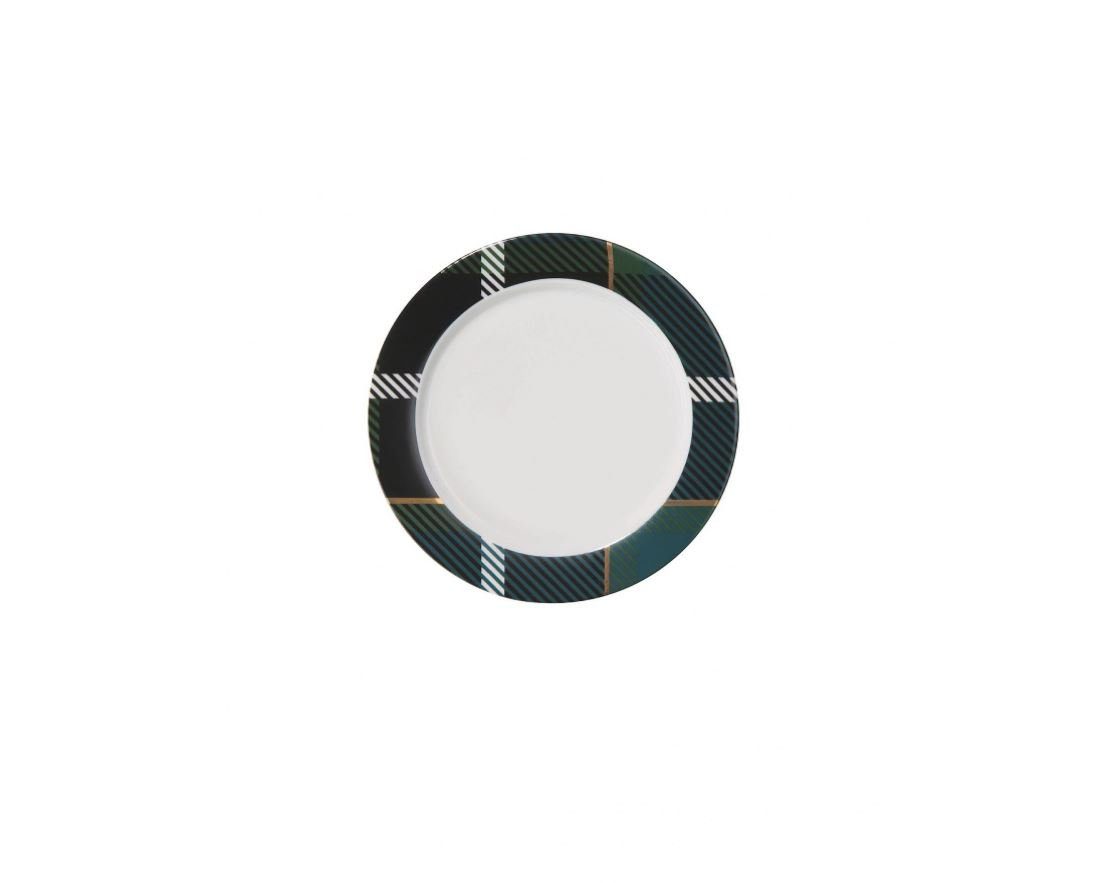 ASA SELECTION Тарелка обеденная ASA Selection Тарелки Tartan, Petrol 21cm