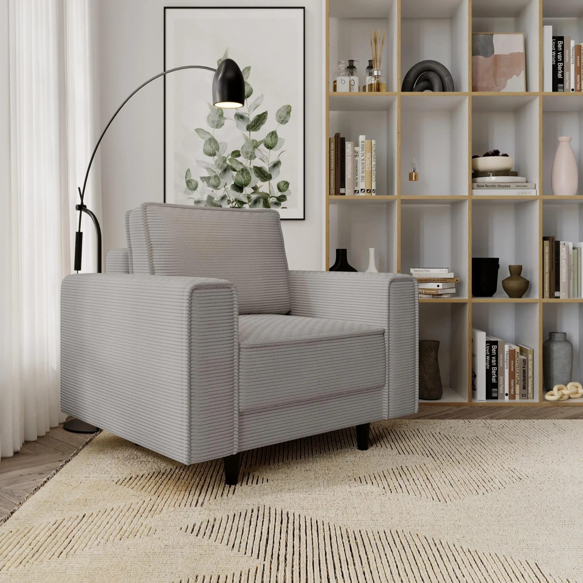 Beautysofa Relaxsessel Monte (Hellbraun Sessel aus günstig online kaufen