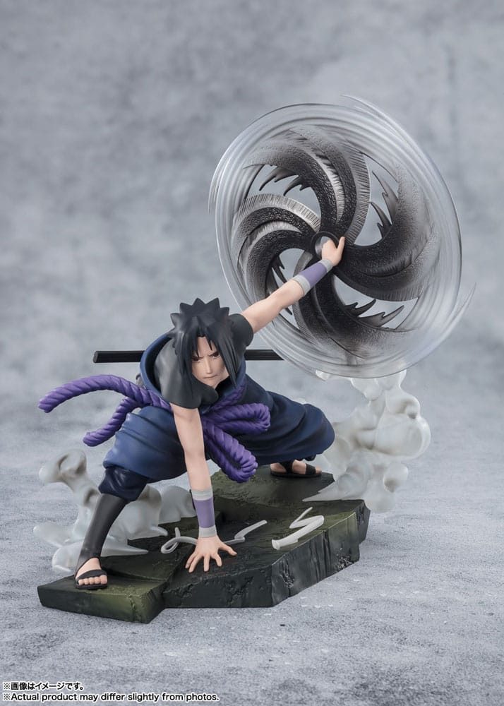 Bandai Tamashii Nations Sammelfigur FiguartsZERO Naruto Light & Dark of the Mangekyo Sharingan EB Sasuke U