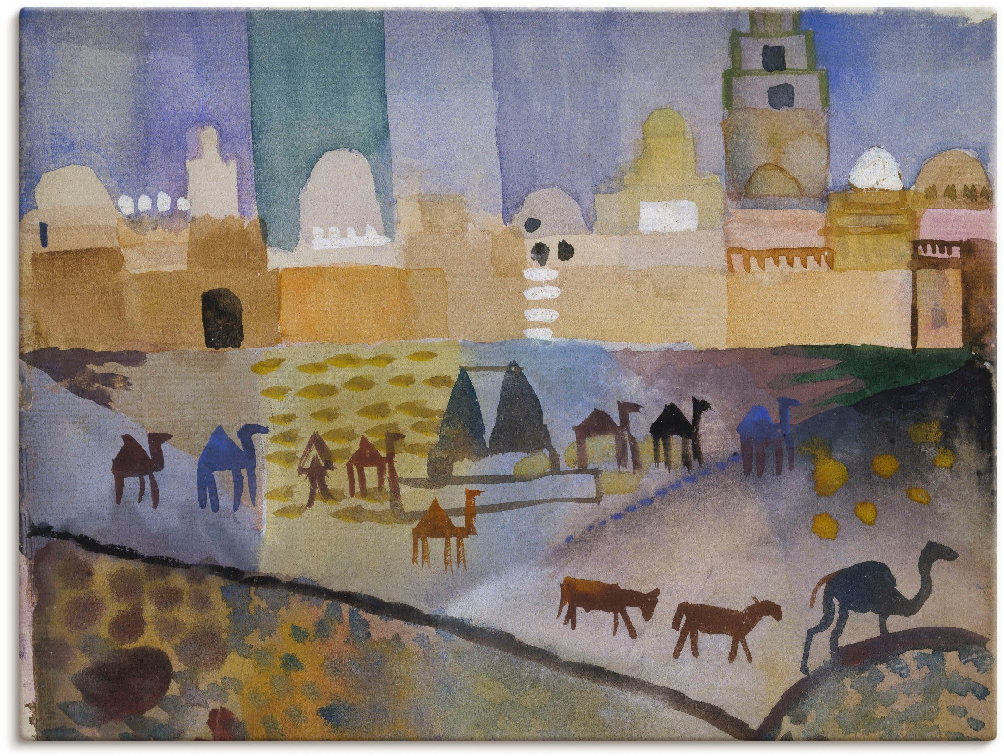 Leinwandbild Kairouan I. 1914.