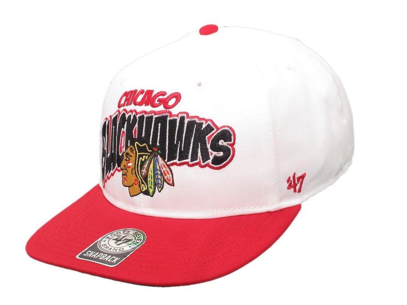 "Chicago Brand Brand - Cap 47 Basecap Baseball '47 Cap NHL Eishockey Blackhawks" Kappe Mütze