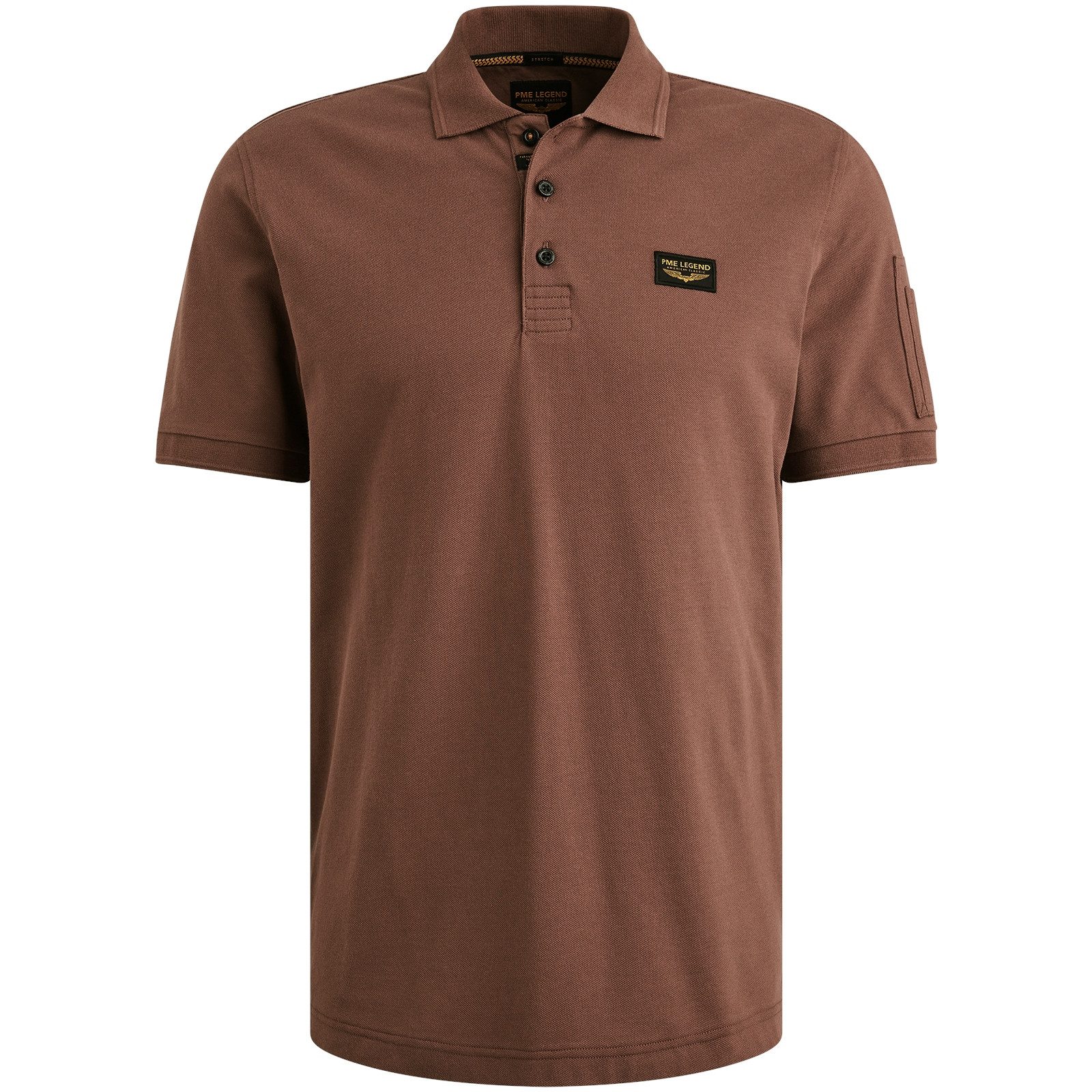 PME LEGEND Poloshirt mit Logostickerei – Bild 5 von 5