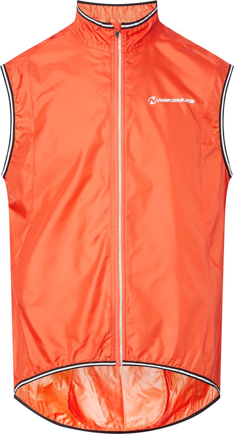 Radtrikot He.-Weste Dambel II ux ORANGE DARK